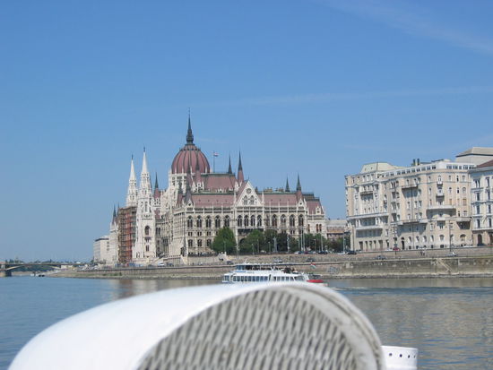 Ankunft in Budapest