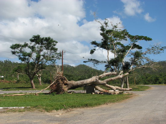 Auswirkungen von Hurrican Ike