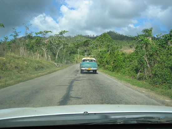 nun qualmt er nicht mehr - beim Bergauf-Betrieb wird man jedoch in schwarze Wolken gehüllt