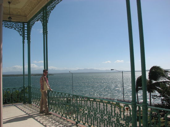 Ausblick von der Terrasse