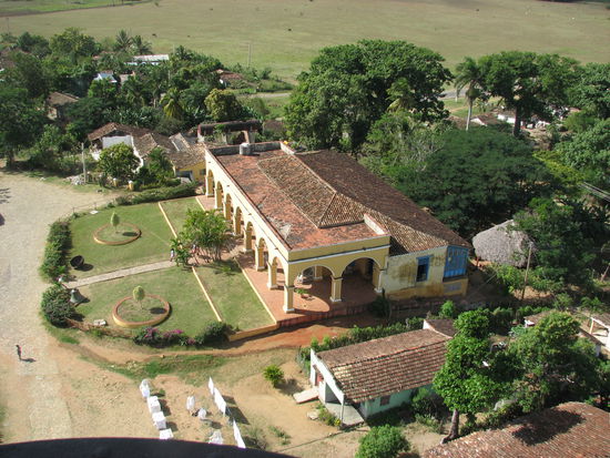 Herrenhaus Hacienda Iznaga - heute ein Restaurant