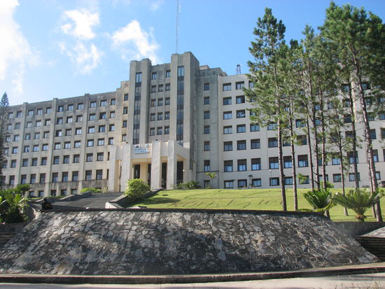 Kurhotel in den Topes de Collantes.