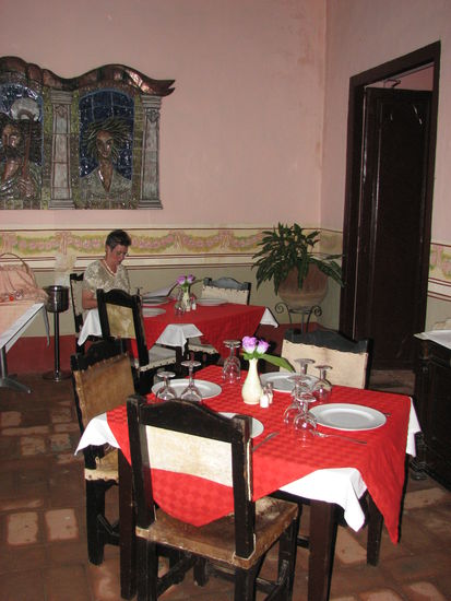 Restaurant an der Plaza del Carmen