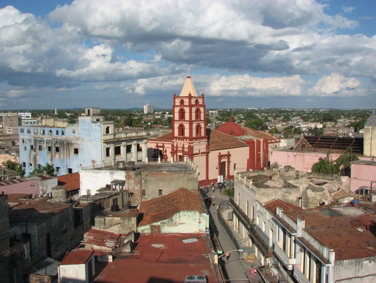Iglesia de Nuestra Señora de la Soledad - aufgenommen von der Dachterrasse des Gran Hotel