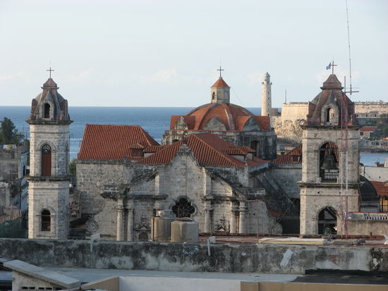 Blick zurück auf die Plaza de la Catedral