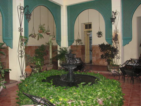 Innenhof des Gran Hotels