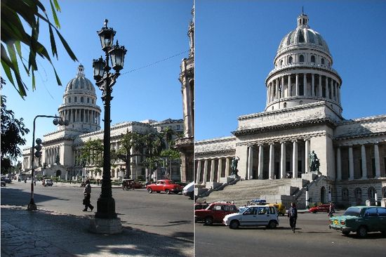 kleineres Abbild des amerikanischen Capitols in Washington