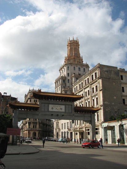 früherer Eingang zu Chinatown