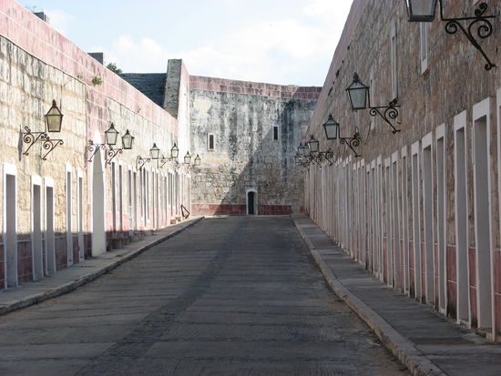 Straße der Unterkünfte