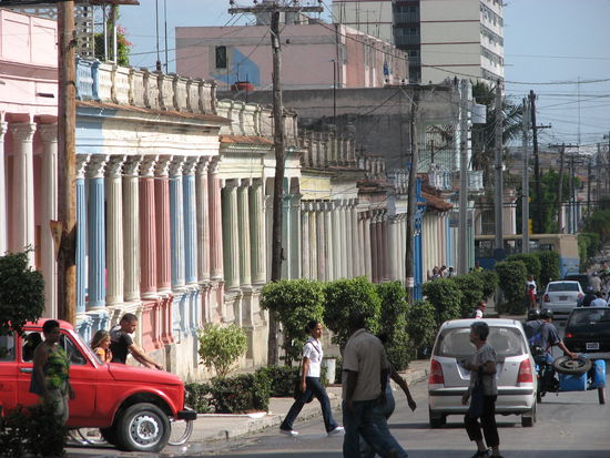 Pinar del Rio bekannt für die vielen Säulenarkaden in den Strassen