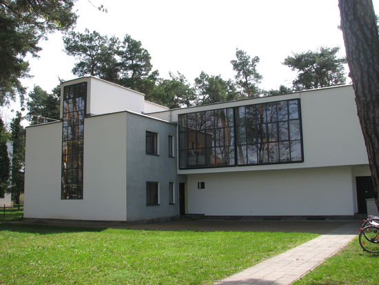 eines der Meisterhäuser (Doppelhaus)in Dessau
