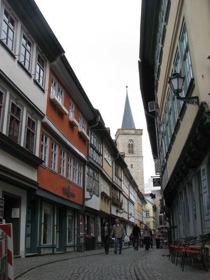 Krämerbrücke mit Ägidienkirche