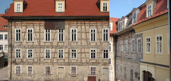 Rückfassden-Restaurierung