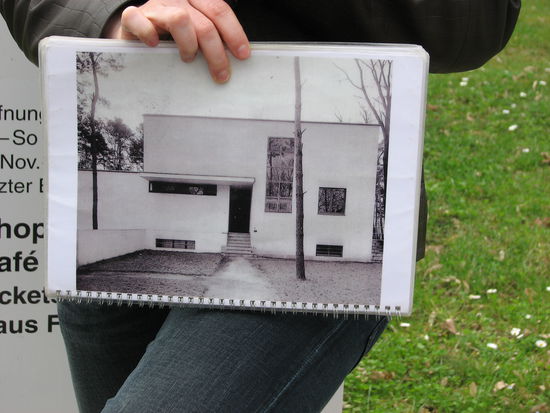 zum Vergleich das präsentierte Foto der Führung