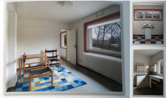 ehemalige Einrichtung auf Plakatsäulen-Fotos