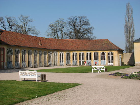 Orangerie mit großer Pflanzensammlung