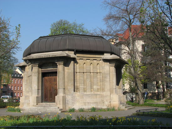 Ernst-Abbe-Denkmal - auch 'Abbe-Tempel' genannt