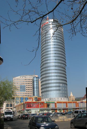 Jen-Tower auf dem Eichplatz