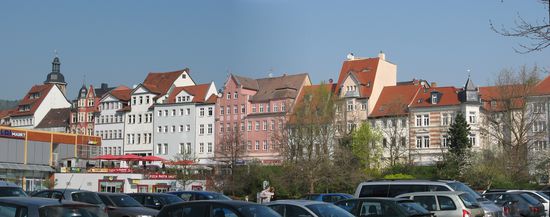 Häuserzeile am Eichplatz