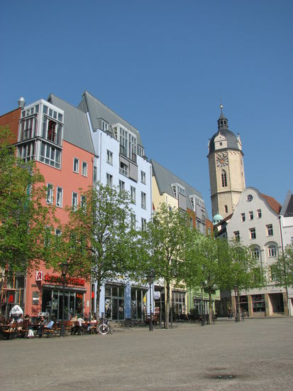 auch die Moderne hat am Marktplatz Einzug gehalten