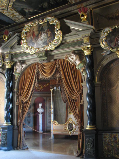 Prunkzimmer mit barocker Ausstattung