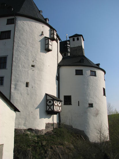 Ausblick auf die Westseite der Burg(k)anlage