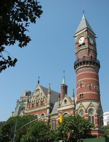 Jefferson Market Courthouse Library