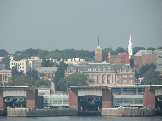 Ankunft auf Staten Island