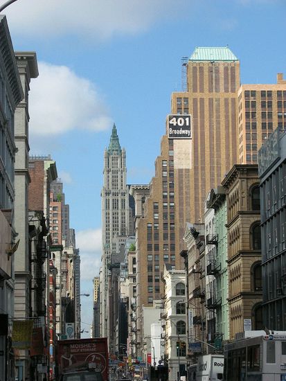 Broadway - Blick nach Süden