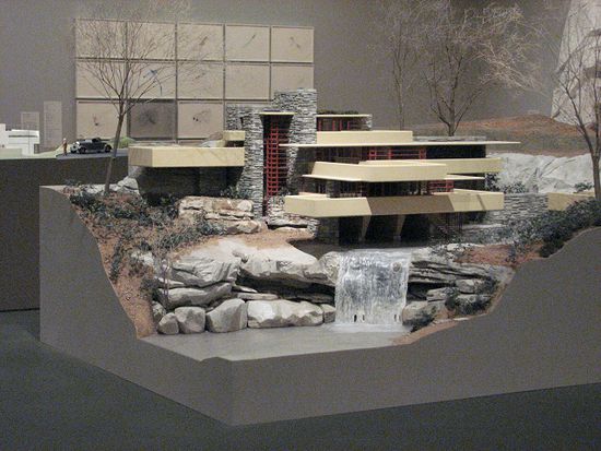 Modell Falling Water