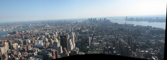 zusammengesetztes Panorama nach Süden