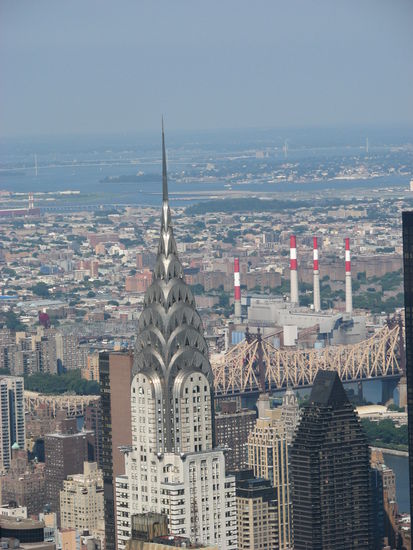 Das Chrysler-Building wurde im Stil des Art Déco von 1928- 1930 errichtet.