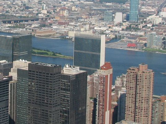 Am 24. Oktober 1949 wurde der Grundstein für das neue UN-Hauptquartier in New York gelegt.
