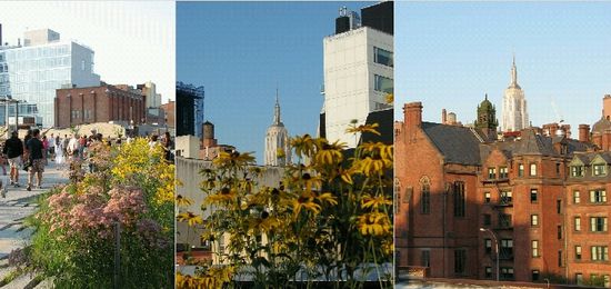 Ausblicke auf schöne Gebäude, auf berühmte Gebäude