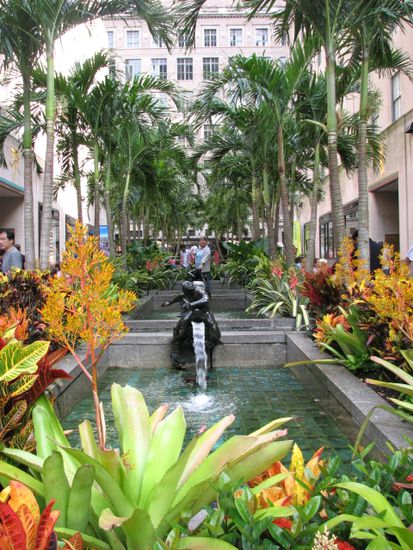 Vorplatz zum Rockefeller Center