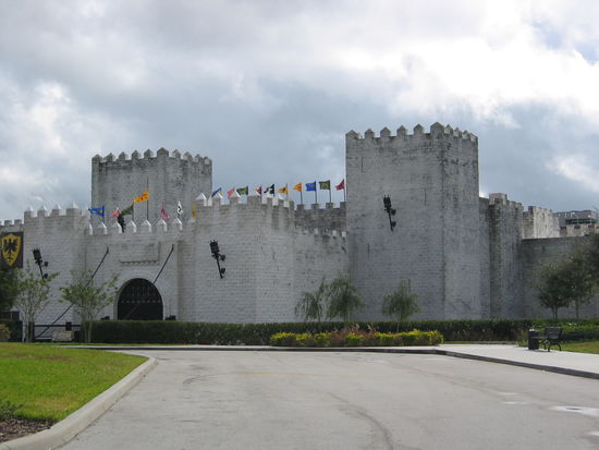 Burg für ein medieval banquet