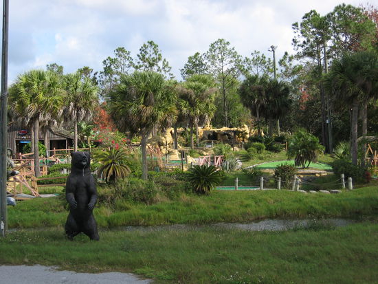 einer von zahlreichen Minigolfplätzen