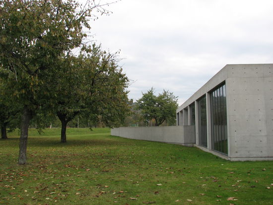der Konferenz-Pavillon des Japaners Tadao Ando war auch eine Europa-Premiere