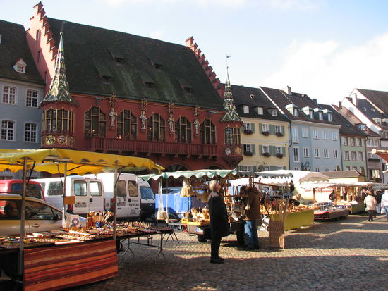 Markt auf dem Münsterplatz