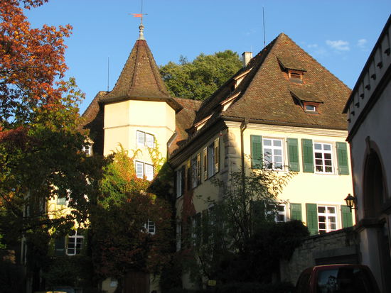 Das Rathaus am Marktplatz stammt aus dem Jahre 1546 und ist mit den Treppengiebeln und den gotischen Fenstern eines der stattlichsten seiner Art im Breisgau.