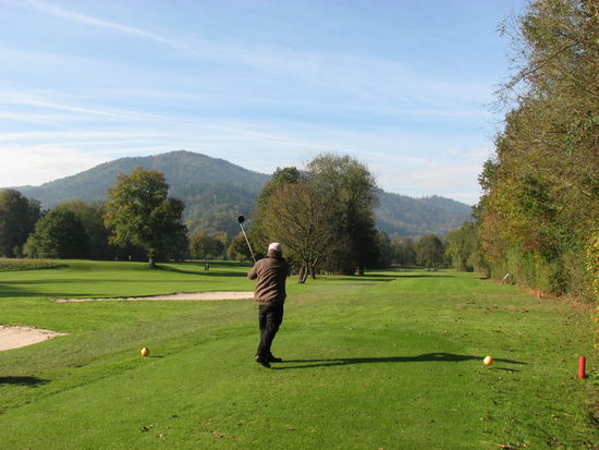 Der Platz ist heute recht matschig