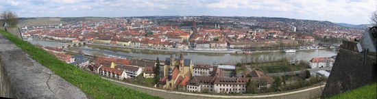 Blick auf Würzburg