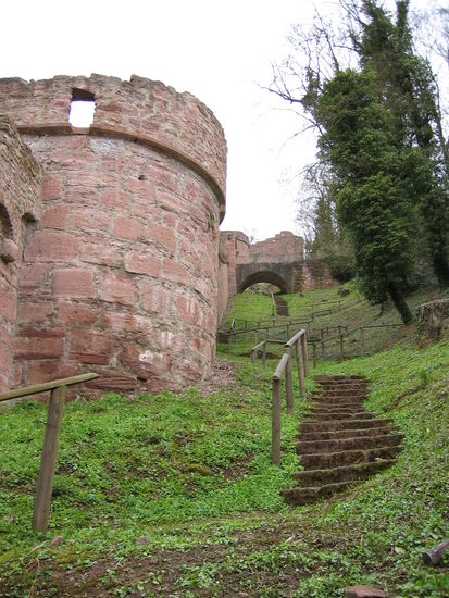Notwendige Pausen beim recht anstrengenden Aufstieg können zu