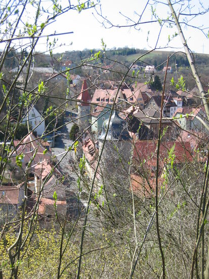 Zurück zum Städtchen Marktbreit