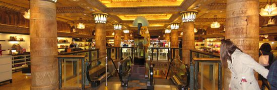 Ägyptenabteilung im Erdgeschoss