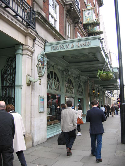 Kaufhaus Fortnum &amp; Mason auf Piccadilly