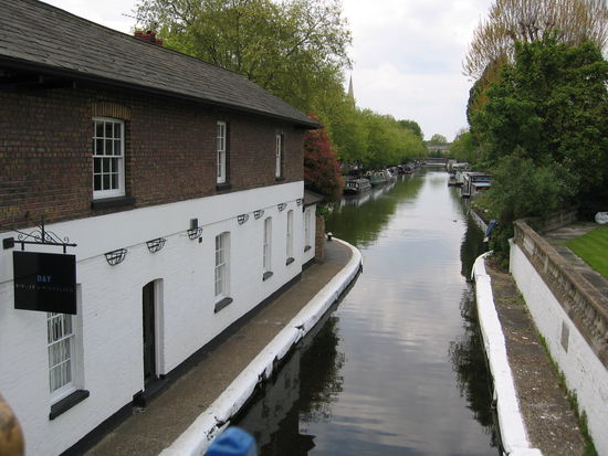 Schleuse an der Delaware Terrace