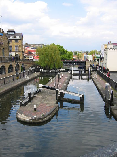 Camden Lock - ein ganzes Schleusensystem
