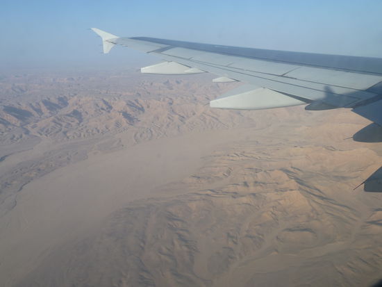 ein letzter Blick auf die Wüstenlandschaft Westägyptens