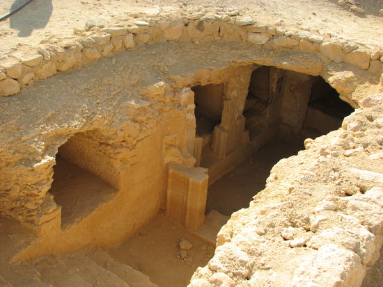 nur wenige Kammern sind zugänglich